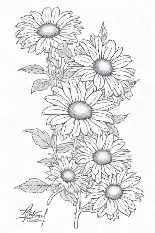 Daisies With The Date July 30Th 1955 To July 21St 2024