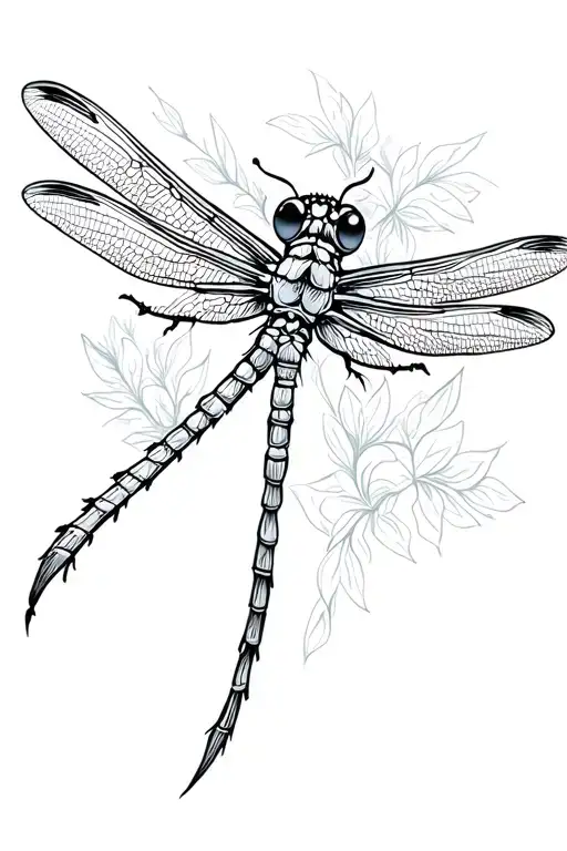 Dragonfly Flying