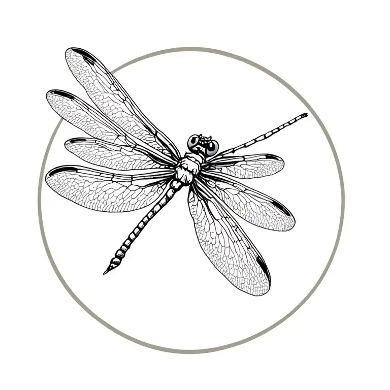 Dragonfly Hovering