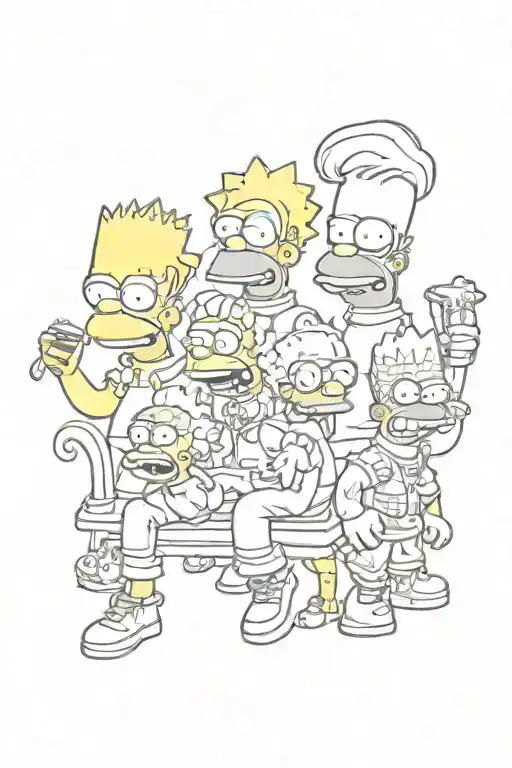 The Simpsons Cartoon