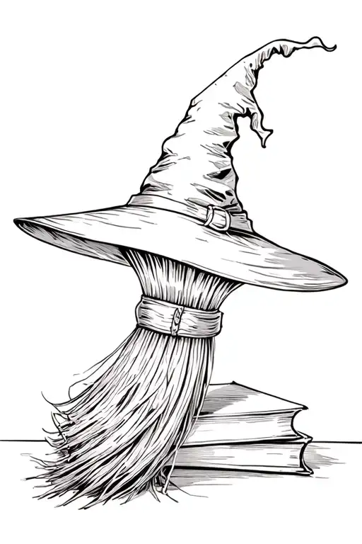 Witch Hat Broom Books