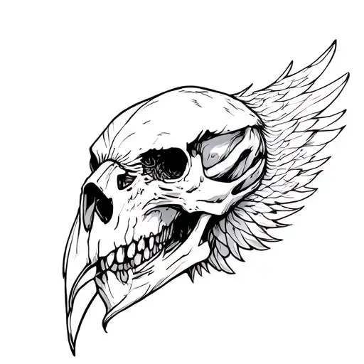 Raven Skull