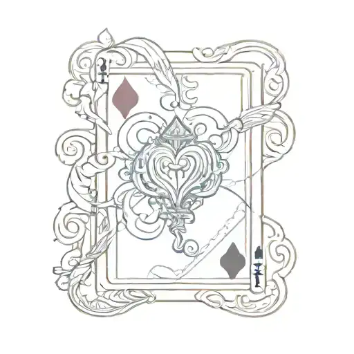 Ace Of Hearts Playing Card
