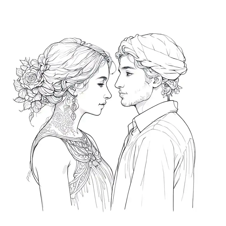 Yaritza And Noah On Cross