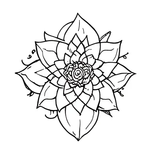 Simple Tattoo Featuring