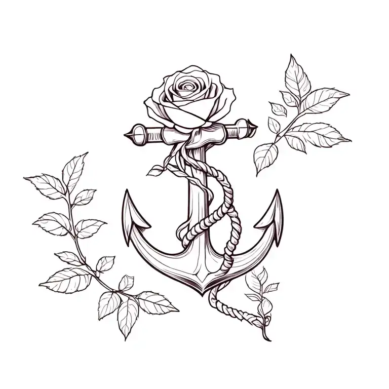 Rose And Anchor