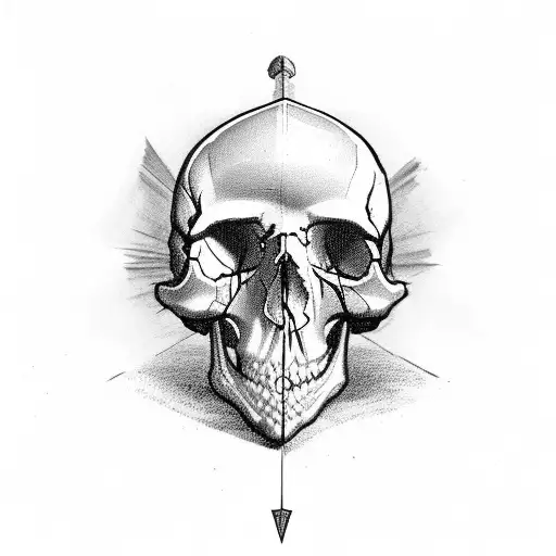 Dagger Through Skull