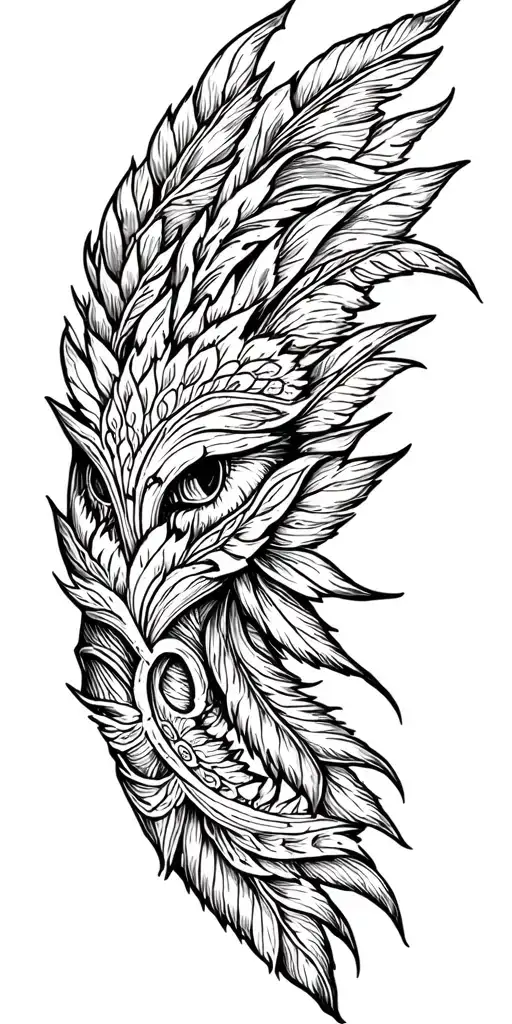 Incorporate Leather Tooling Patterns Into A Western Tattoo Design