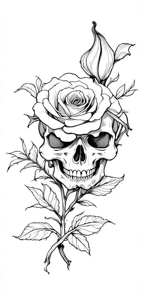 Hearts Skulls Roses Cala Lily