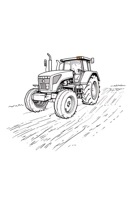 Farmer Tractor