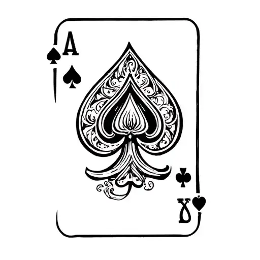 Ace Of Spades Card