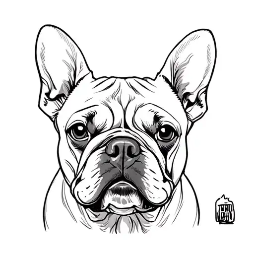 French Bulldog Merle
