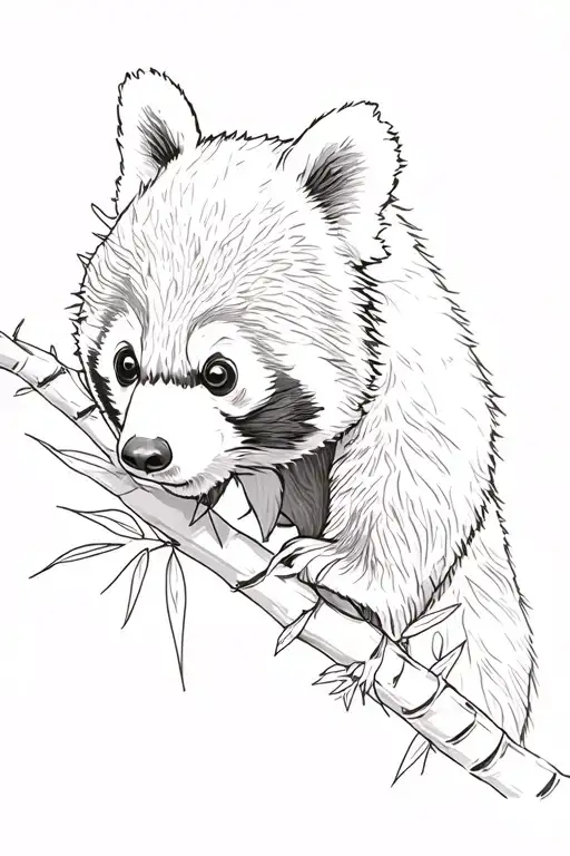 Red Panda Bamboo