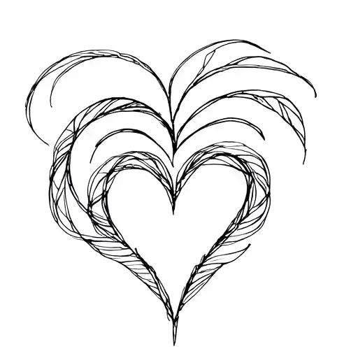 Ariadna In Cursive Writing With A Heart Connecting To The A