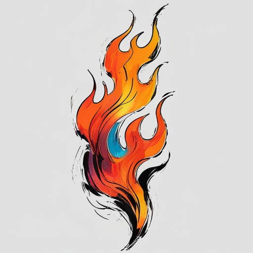 Flames Forearm