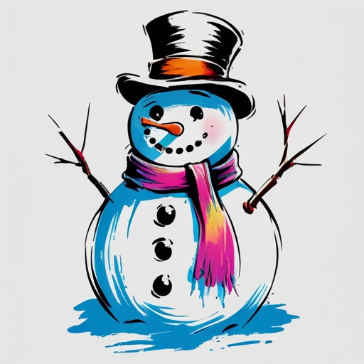 Female Snowman