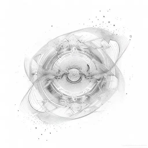 Abstract Representation Of Soundwaves