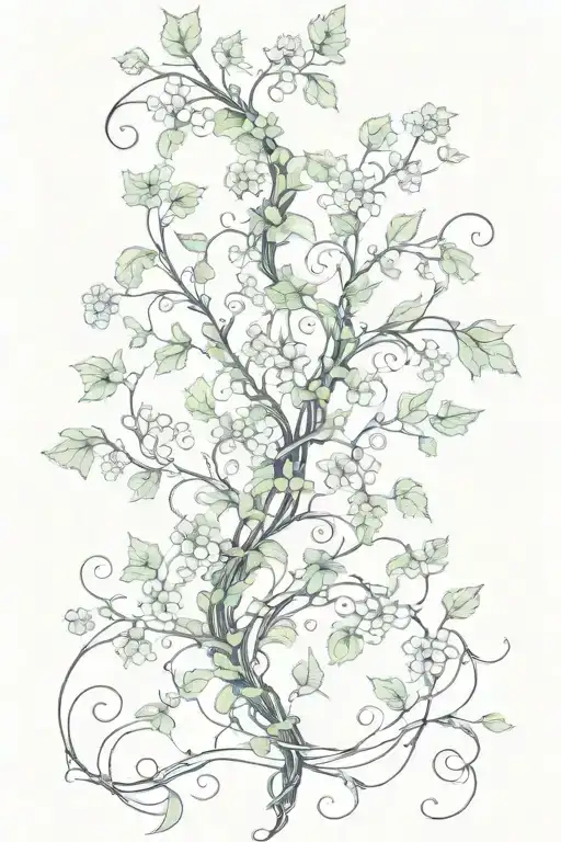 Vine Tendrils That Go Over The Entire Body