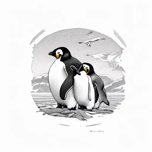 Two Penguins Gone To Heaven