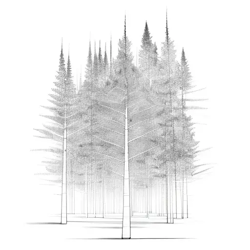 A Stock Market Graph Transforming Into A Forest Of Trees