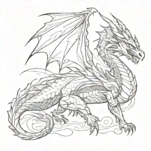 Dragon Flying