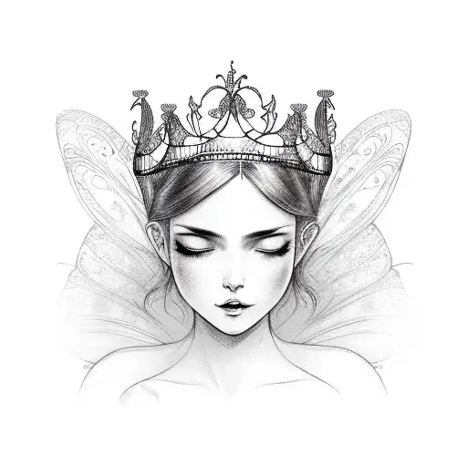 Fairy With Crown