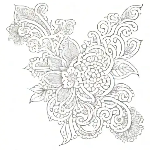 Arabic Design Mehandi