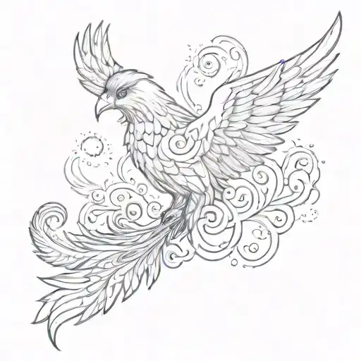 Phoenix With A Quote