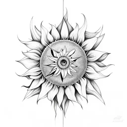 Moon Humming Bird Rose Sunflower Clock