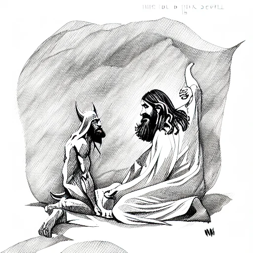 Jesus And The Devil