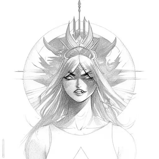 Girl Warrior Victorious Sun