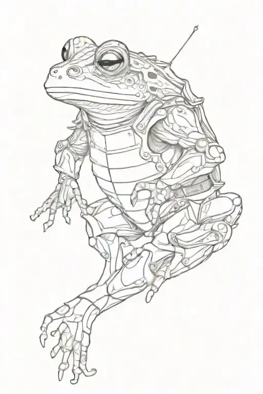 Frog In Knight Armor