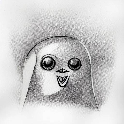 Pink Baby Girl Penguin