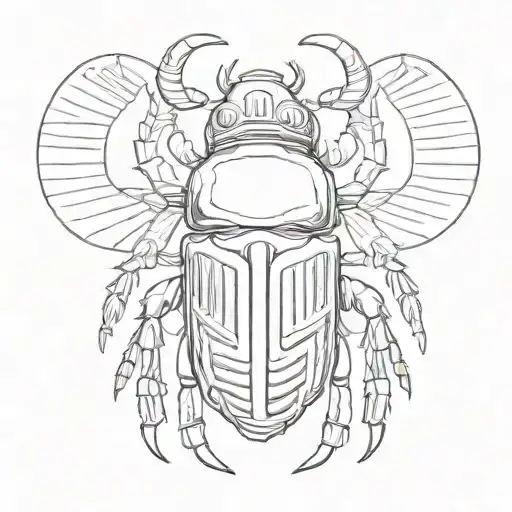 Egyptian Scarab Beetle