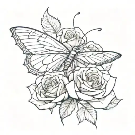 Rose Butterfly