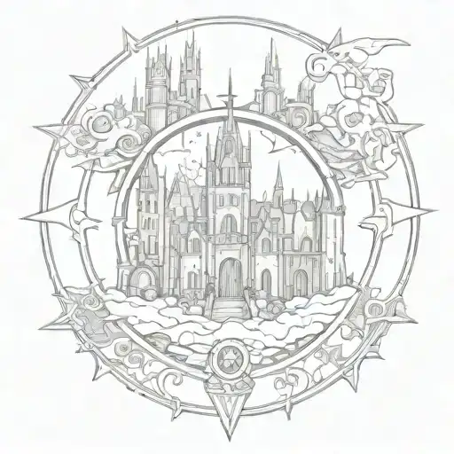 Gotham City Inside The Old Bat Symbol