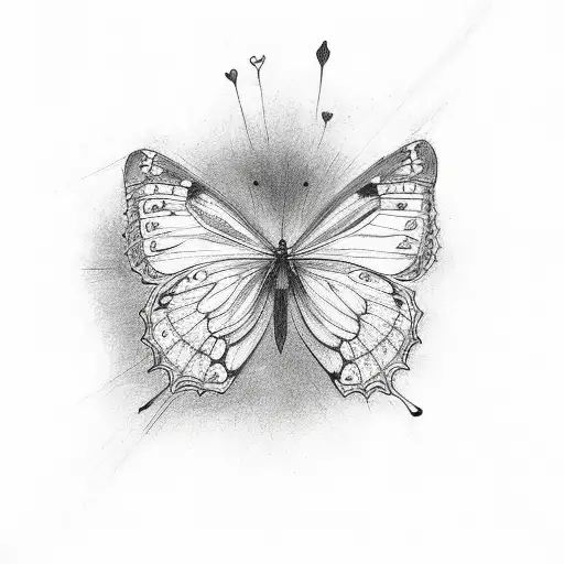 Simple Love Butterfly