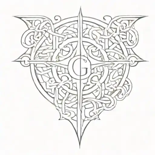 Combine The Initials Oe And Cg Together In One Symbol