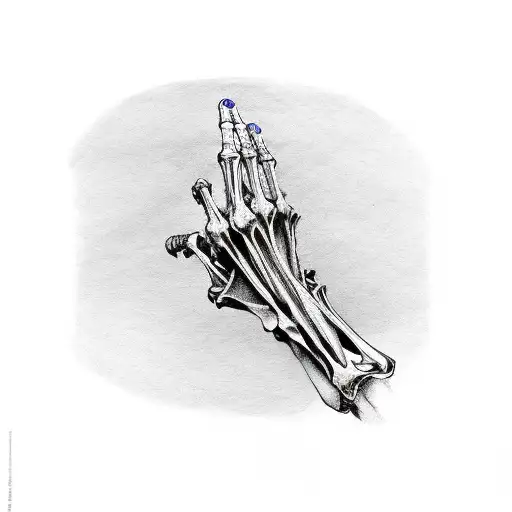 Skeleton Hand Gestures