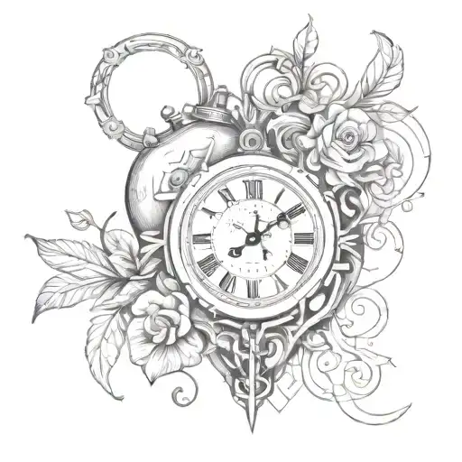 Heart And Clock
