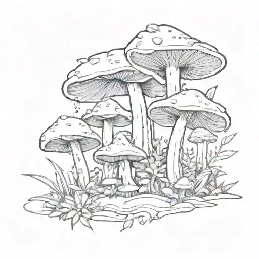 Fairy Mushroom Forest