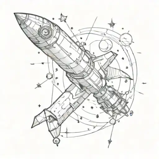 Space Theme Arm Sleeve