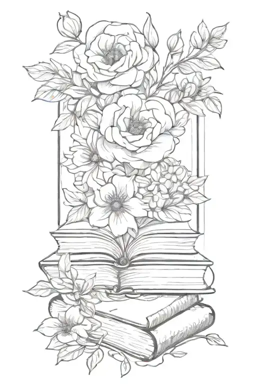 Book With Flowers