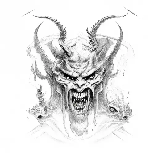 Demon Taking A Person's Soul