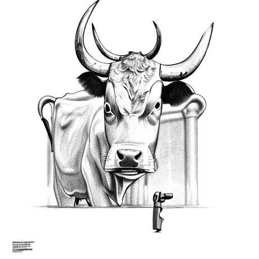 Cow With Gun