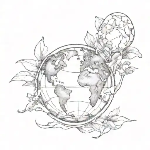 Athlant With Earth Globe