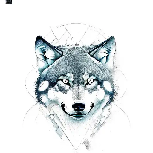 Create A Tattoo Design That Represents The Strength And Agility Of A Wolf In A Sports Setting