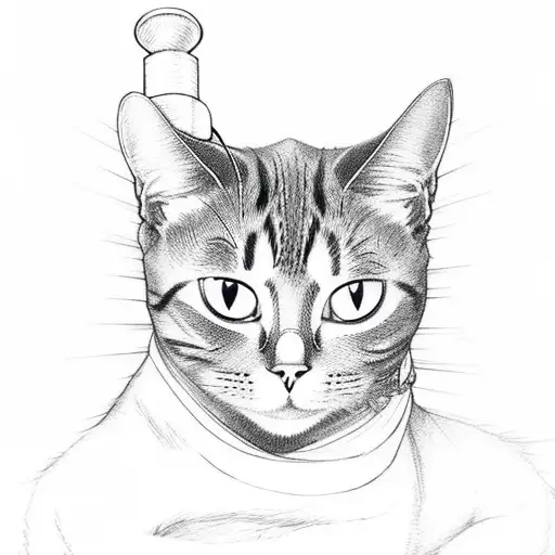 A Cat On A Skateboard