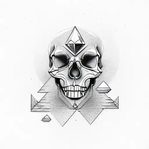 Diamond Eye Skull