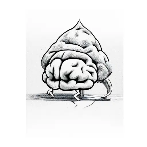 Brain With Mario Hat